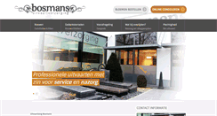 Desktop Screenshot of funerarium-bosmans.be