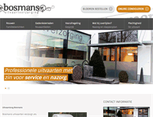 Tablet Screenshot of funerarium-bosmans.be